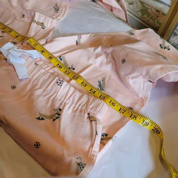 🆕️ J. Crew Women's Flannel Pajama Pants Pink Medium - Picture 3 of 4